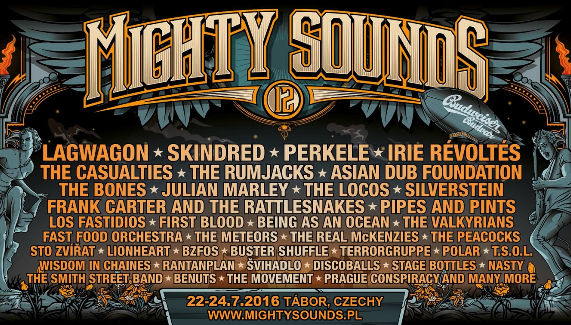 Mighty Sounds już za niecały miesiąc! 12. edycja czeskiego festiwalu w klimacie punk, ska i reggae
