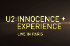 U2 – "iNNOCENCE + eXPERIENCE - Live In Paris" na Dvd i Blu-Ray