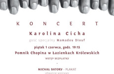 Dzisiaj Koncert Karoliny Cichej towarzyszący wystawie Michała Batorego