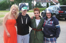 Katarzyna Zielińska w teledysku Izabeli Kopeć