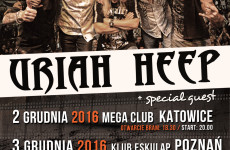 Uriah Heep - giganci rocka na 3 koncertach w Polsce