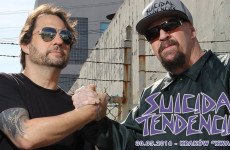Dave Lombardo na trasie z Suicidal Tendencies