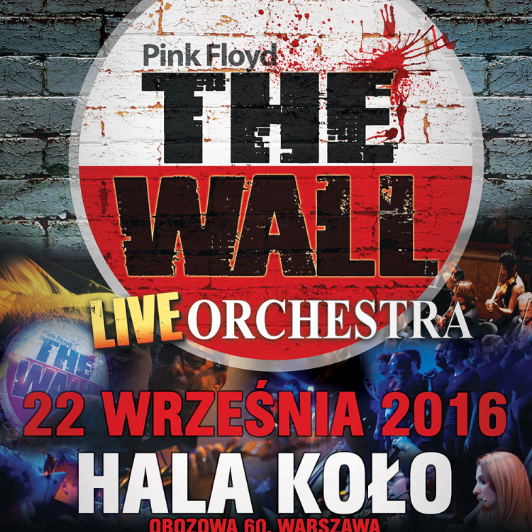 The Wall Live Orchestra – Pink Floyd Tribiute - 22 września na Hali Koło