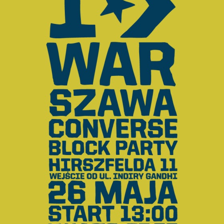 Impreza dla aktywnej młodzieży - Converse Block Party