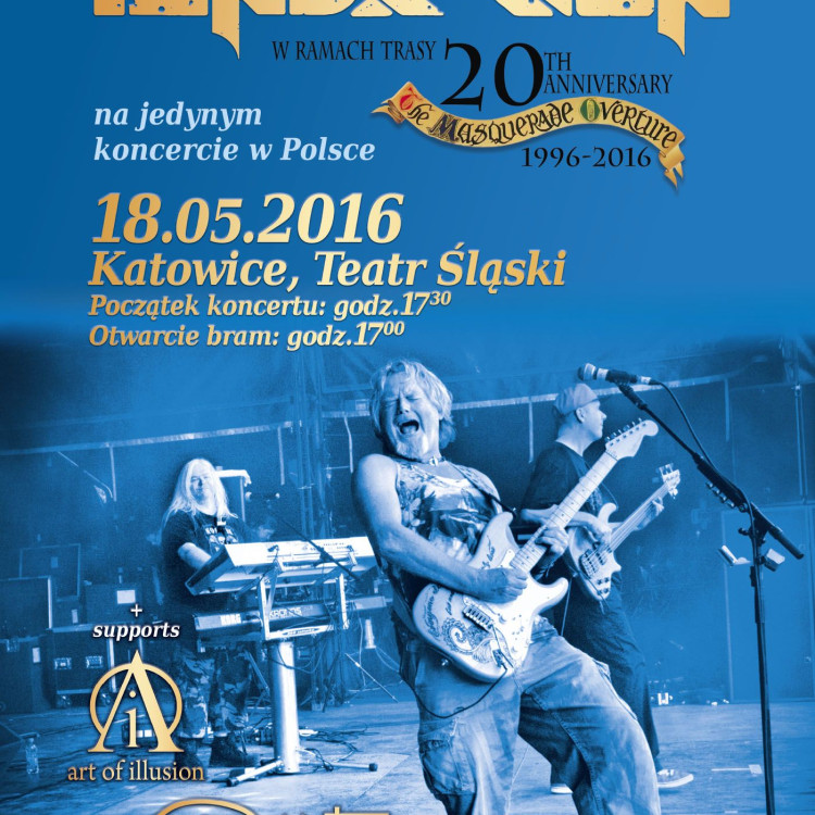 Pendragon, Dante i Art Of Illusion – ramowy plan dnia