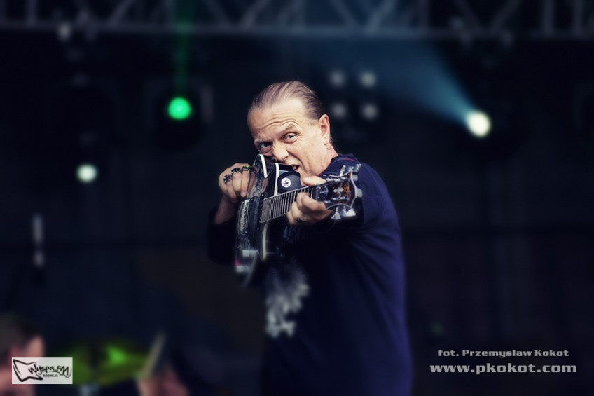Andrzej Nowak i Złe Psy jako gość specjalny Zakka Wylde'a