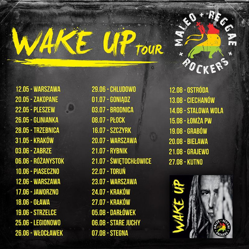 Maleo Reggae Rockers rusza w trasę: Wake up Tour