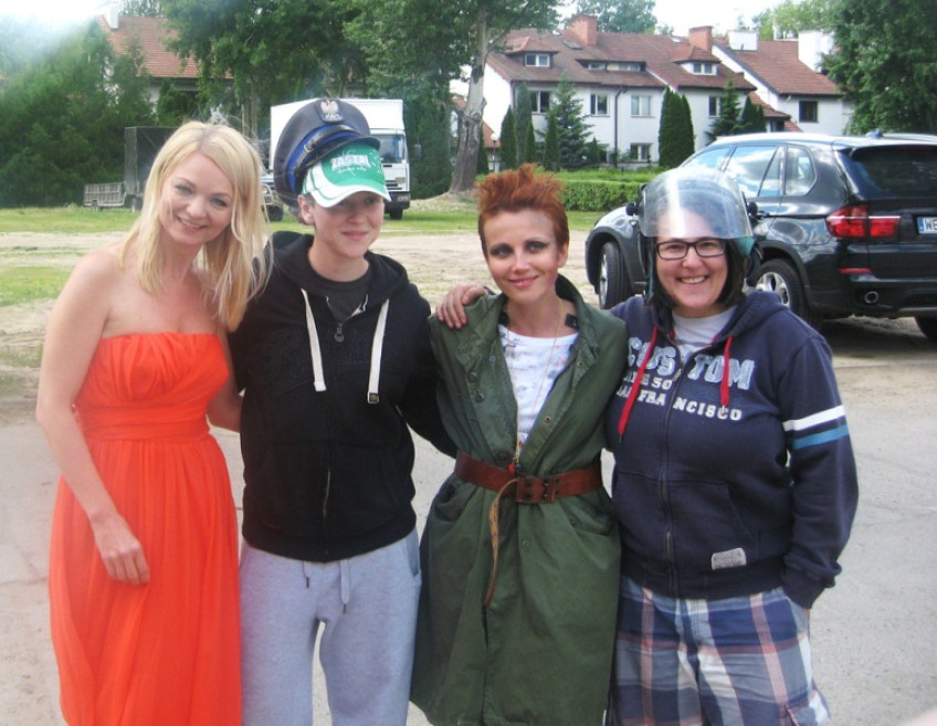 Katarzyna Zielińska w teledysku Izabeli Kopeć